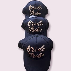 Bride Tribe Ball Caps (Set of 3)